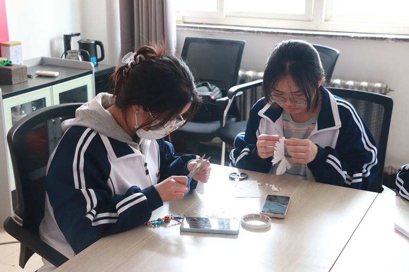 铁道运输学院学生工作党支部开展“手工寄情 缅怀先烈”特色党日活动