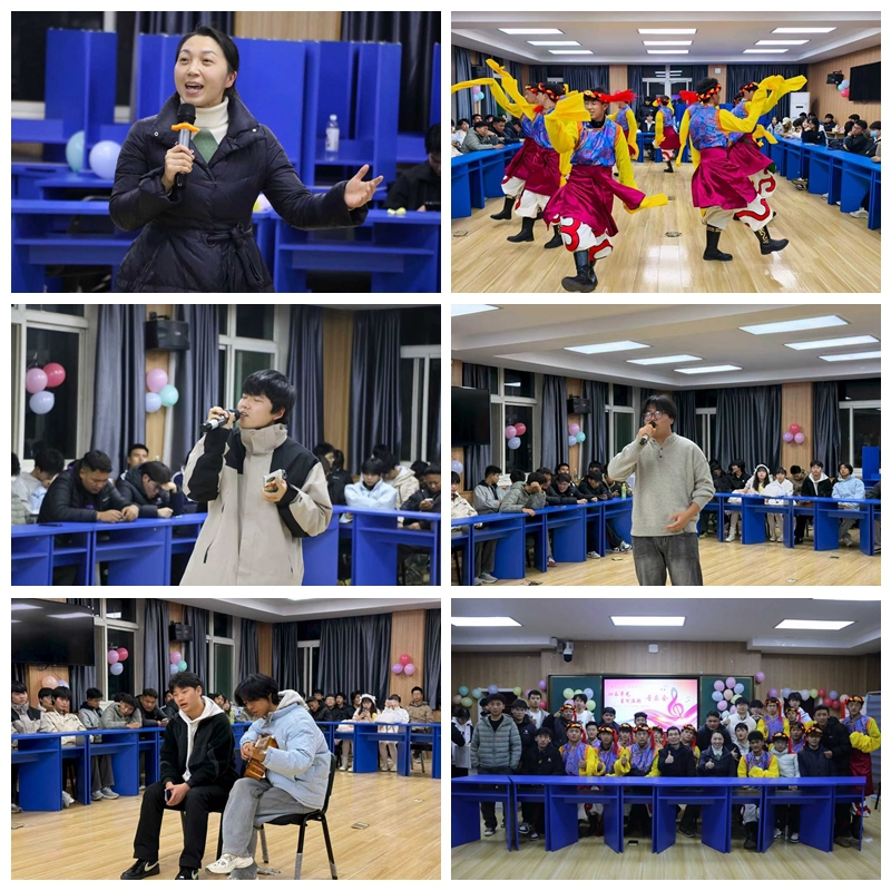 铁道动力学院开展“沁乐寻光 星河溢彩”心理音乐会