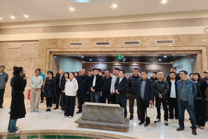 【党建动态】陕铁院与渭南市水资源中心联合开展“水利强国”主题党日活动