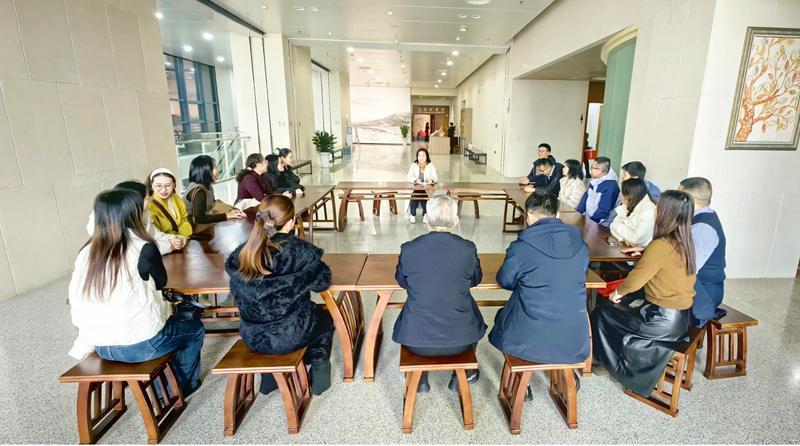 【党建动态】马克思主义学院党总支开展“探寻文化根脉 汲取奋进力量”主题党日活动