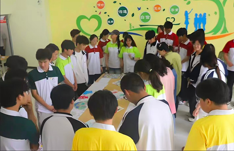 测绘与检测学院开展“情绪地图”心理游园会活动